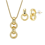 Show details for Wholesale Gold Plated Zinc Alloy 2 Piece Jewelry Set at Great Low Price Show details for Wholesale Gold Plated Zinc Alloy 2 Piece Jewelry Set at Great Low Price