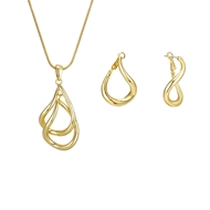 Show details for Zinc Alloy Gold Plated 2 Piece Jewelry Set with Fast Delivery Show details for Zinc Alloy Gold Plated 2 Piece Jewelry Set with Fast Delivery