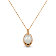 Show details for Bling Small White Pendant Necklace Show details for Bling Small White Pendant Necklace