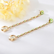 Show details for Small Swarovski Element Hoop Earrings with Fast Shipping Show details for Small Swarovski Element Hoop Earrings with Fast Shipping