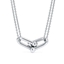 Show details for Purchase Platinum Plated Small Pendant Necklace Exclusive Online