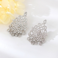 Show details for Copper or Brass Platinum Plated Drop & Dangle Earrings at Great Low Price Show details for Copper or Brass Platinum Plated Drop & Dangle Earrings at Great Low Price