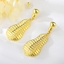 Show details for Sparkly Dubai Gold Plated Dangle Earrings