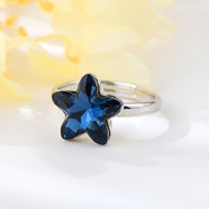 Show details for Eye-Catching Platinum Plated Star Adjustable Ring with Member Discount Show details for Eye-Catching Platinum Plated Star Adjustable Ring with Member Discount