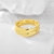 Picture of Delicate Gold Plated Fashion Ring with Fast Delivery