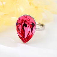 Show details for Platinum Plated Swarovski Element Fashion Ring with Full Guarantee Show details for Platinum Plated Swarovski Element Fashion Ring with Full Guarantee