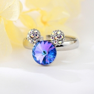 Show details for Good Swarovski Element Bear Adjustable Ring Show details for Good Swarovski Element Bear Adjustable Ring