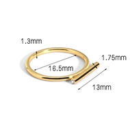 Picture of Delicate Copper or Brass Fashion Ring with Speedy Delivery