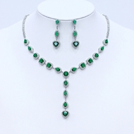Show details for Amazing Medium Cubic Zirconia 2 Piece Jewelry Set Show details for Amazing Medium Cubic Zirconia 2 Piece Jewelry Set