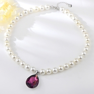 Show details for Funky Medium Zinc Alloy Pendant Necklace Show details for Funky Medium Zinc Alloy Pendant Necklace