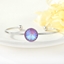 Show details for Ball Swarovski Element Cuff Bangle with Speedy Delivery