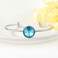 Show details for Distinctive Gold Plated Ball Cuff Bangle Online Show details for Distinctive Gold Plated Ball Cuff Bangle Online
