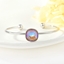 Show details for Zinc Alloy Swarovski Element Cuff Bangle from Certified Factory