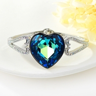 Show details for Fashionable Medium Love & Heart Fashion Bangle Show details for Fashionable Medium Love & Heart Fashion Bangle