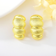 Show details for Bling Dubai Gold Plated Stud Earrings Show details for Bling Dubai Gold Plated Stud Earrings