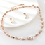 Show details for Best Artificial Pearl White 2 Piece Jewelry Set