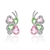 Picture of Fast Selling Pink Cubic Zirconia Dangle Earrings from Editor Picks