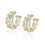 Show details for Fast Selling Green Big Big Hoop Earrings from Editor Picks