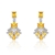 Picture of Fast Selling Yellow Big Dangle Earrings For Your Occasions