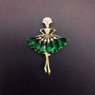 Show details for Fashionable Medium Copper or Brass Brooche Show details for Fashionable Medium Copper or Brass Brooche