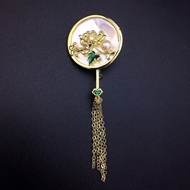 Show details for Purchase Gold Plated Copper or Brass Brooche Direct from Factory Show details for Purchase Gold Plated Copper or Brass Brooche Direct from Factory