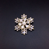 Show details for Pretty Cubic Zirconia Copper or Brass Brooche Show details for Pretty Cubic Zirconia Copper or Brass Brooche