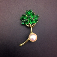 Show details for Brand New Green Copper or Brass Brooche at Great Low Price Show details for Brand New Green Copper or Brass Brooche at Great Low Price