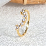 Picture of Copper or Brass Delicate Fashion Ring From Reliable Factory