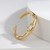 Picture of Bulk Gold Plated Small Adjustable Ring with Speedy Delivery