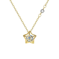 Picture of Featured White Star Pendant Necklace with Full Guarantee