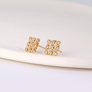 Picture of Delicate White Stud Earrings with Fast Delivery