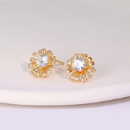 Picture of Delicate White Stud Earrings at Super Low Price