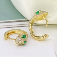 Picture of Delicate Small Gold Plated Huggie Earrings