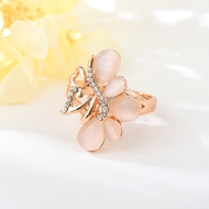 Show details for Stylish Medium Rose Gold Plated Fashion Ring Show details for Stylish Medium Rose Gold Plated Fashion Ring
