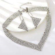 Show details for Brand New White Zinc Alloy 2 Piece Jewelry Set with Full Guarantee Show details for Brand New White Zinc Alloy 2 Piece Jewelry Set with Full Guarantee