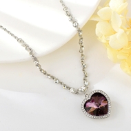 Show details for Amazing Big Platinum Plated Pendant Necklace Show details for Amazing Big Platinum Plated Pendant Necklace