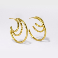 Picture of Delicate Big Big Hoop Earrings with Fast Shipping