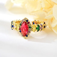 Show details for Cubic Zirconia Small Adjustable Ring in Exclusive Design Show details for Cubic Zirconia Small Adjustable Ring in Exclusive Design