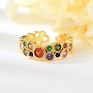 Show details for Delicate Colorful Adjustable Ring with 3~7 Day Delivery Show details for Delicate Colorful Adjustable Ring with 3~7 Day Delivery