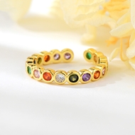 Show details for Delicate Gold Plated Adjustable Ring with Fast Shipping Show details for Delicate Gold Plated Adjustable Ring with Fast Shipping