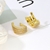 Picture of Small Gold Plated Clip On Earrings Factory Direct Supply