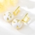 Picture of Buy Gold Plated Artificial Crystal Dangle Earrings with Low Cost