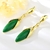 Picture of Fancy Big Gold Plated Dangle Earrings