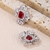 Picture of Nice Cubic Zirconia Big Big Stud Earrings