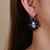 Picture of Featured Blue Flower Dangle Earrings with Full Guarantee