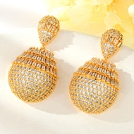 Show details for Shop Gold Plated Copper or Brass Dangle Earrings with Wow Elements Show details for Shop Gold Plated Copper or Brass Dangle Earrings with Wow Elements