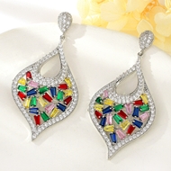 Show details for Wholesale Platinum Plated Copper or Brass Dangle Earrings with No-Risk Return Show details for Wholesale Platinum Plated Copper or Brass Dangle Earrings with No-Risk Return