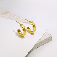 Picture of Cheap Copper or Brass Delicate Small Hoop Earrings Best Price