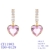 Picture of Inexpensive Copper or Brass Love & Heart Dangle Earrings from Reliable Manufacturer