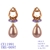 Picture of Luxury Cubic Zirconia Dangle Earrings with Fast Shipping